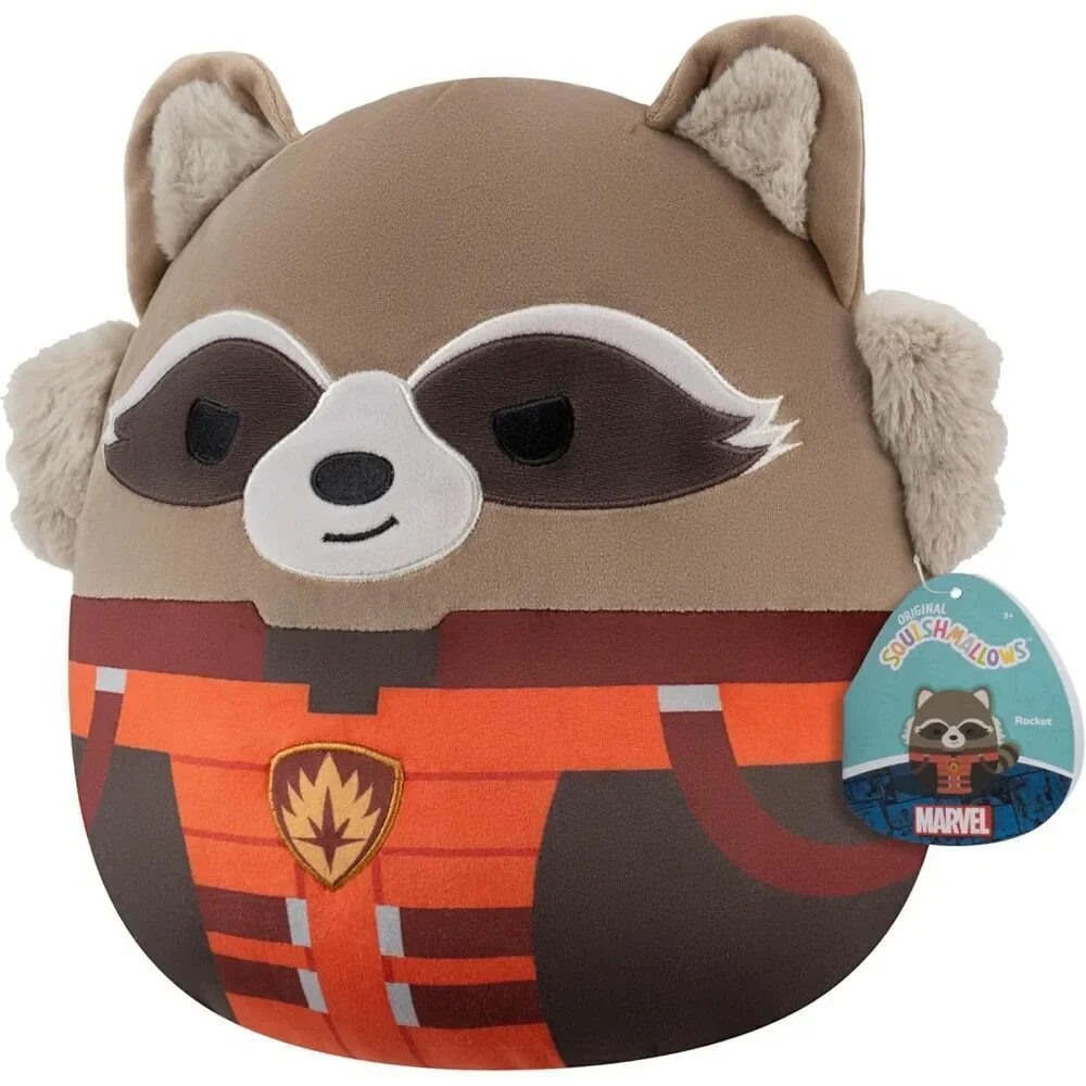 12inch Squish mallows Original Medium-Sized Marvel Rocket Plush